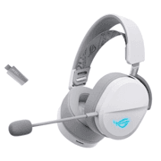 Diadema Asus Gamer Rog Pelta Inalambrica Rog SpeedNova 2.4 GHz USB-C Micrófono Blanco