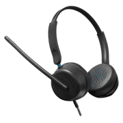Auriculares Alambricos Acteck con Micrófono Active Pro HC560 Negro
