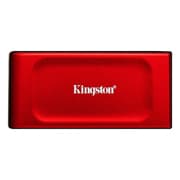 Unidad de Estado Solido SSD Kingston Externo XS1000 2TB USB Color Rojo