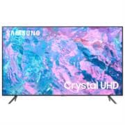 Televisor Samsung 75" CU7000 Crystal Smart TV UHD 4K Resolución 3840x2160
