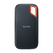 SSD Externo SanDisk Extreme Portable V2 1TB USB-C 3.2 IP65 Lect 1050/1000 MBs Color Negro SDSSDE61-1T00-G25