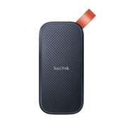 SSD Externo SanDisk Portable 1TB USB-C 3.2 Lect 520mbs Color Negro
