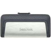 Memoria USB SanDisk Flash Ultra Dual Drive 128GB USB 3.0 USB Type-A Type-C Color Plata SDDDC2-128G-G46