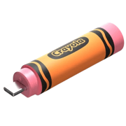 Memoria USB SanDisk Crayola Gen 3.2 Gen 1 Tipo C 128GB Color Mango Tango