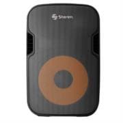 Bafle Steren Semi Profesional 15" Bluetooth/MP3/Aux/Micrófono 3000 W PMPO Color Negro