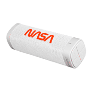 Bocina TechZone Inalambrica Color Blanco con Rojo Nasa Fusion TWS de Soporte