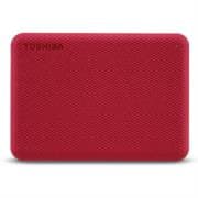 Disco duro Toshiba Canvio Advance Externo 1TB 2.5" USB 3.0 Color Rojo