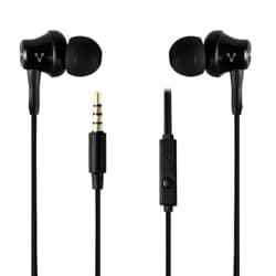 Audifonos Vorago EP-104 3.5mm Negro Manos Libres Almohadillas Intercambiables
