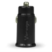 Cargador para Auto Vorago AU-305 Carga Rápida PD 20W USB-C/USB-A Color Negro