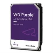 Disco Duro Western Digital Interno Purple 4TB 3.5" 5400RPM SATA lll 5400RPM Caché 256Mbs 1-8 Bahías para Videovi