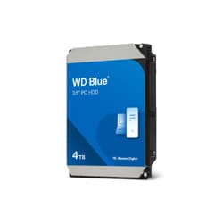 Disco Duro Western Digital Interno Blue 4TB 3.5" 5400RPM SATA lll 6Gbit/s Cache 256MB para PC