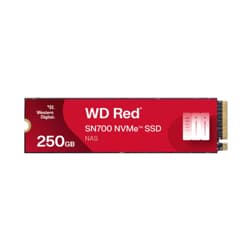 Unidad De Estado Solido Western Digital Interno Red SN700 250GB M.2 2280 PCIe 3.0 NVM