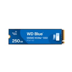 Unidad De Estado Solido Western Digital Interno Blue 250GB M.2 2280 PCIe 4.0 NVMe Lec