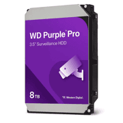 Disco Duro Western Digital 3.5" 8TB WD8002 Purple Pro 7200 RPM 256MB SATA3