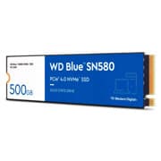 Unidad de Estado Solido Western Digital Blue SN580 NVMe 500GB PCI Express 4.0 M.2