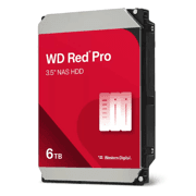 Disco Duro Western Digital Interno Red PRO 6TB 3.5 SATA3 6GB/S 256MB 7200RPM 24X7 HOTPLUG NAS 1-16 Bahias W