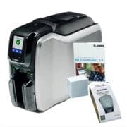 Impresora Zebra de Tarjetas ZC300 Doble Cara Usb Ethernet Cont de Wind/App CardStudio2.0 200Tarj PVC y Cinta YMC