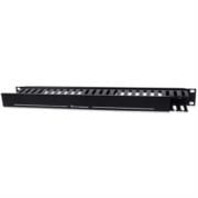 Organizador Intellinet Cables 19" 1U Horizontal Metalico Color Negro