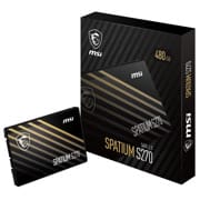 SSD MSI Interno SPATIUM S270 480GB 2.5 SATA III hasta 450 MB/s Escritura