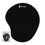Mouse Pad Nextep Ergonomico Gel Negro Blister
