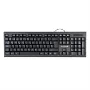 Teclado Alámbrico TechZone USB Tecnología Plug-Play Color Negro 1 Año Garantía